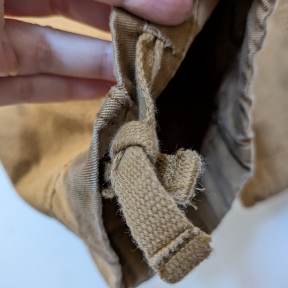 Matchstick Cargo Pants Mens 30x31 Brown Utility Cuff Drawstring Relaxed - Picture 6 of 13